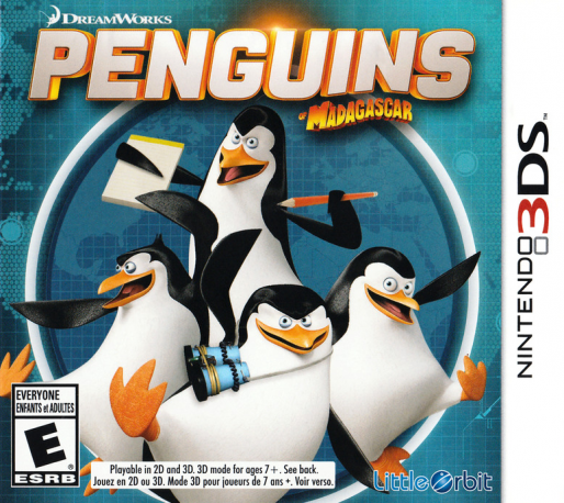 Penguins of Madagascar box art
