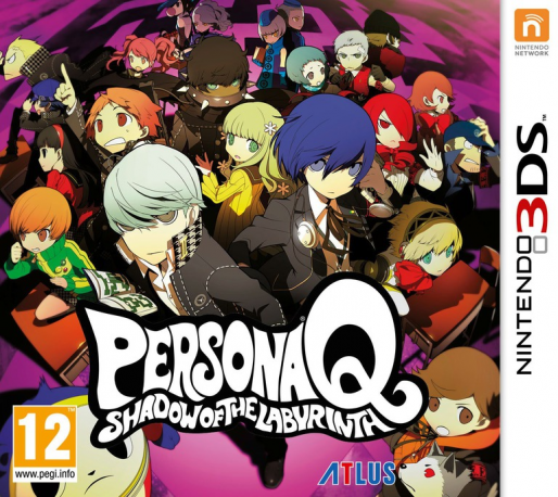 Persona Q: Shadow of the Labyrinth — box-2D (EU)