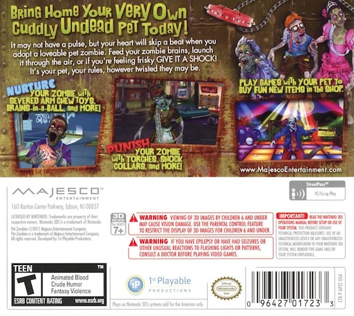 Pet Zombies — box-2D-back (US)
