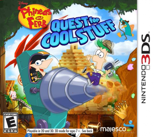 Phineas And Ferb - Quest For Cool Stuff box art