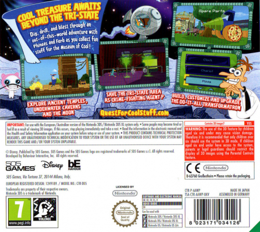 Phineas And Ferb - Quest For Cool Stuff — box-2D-back (EU)