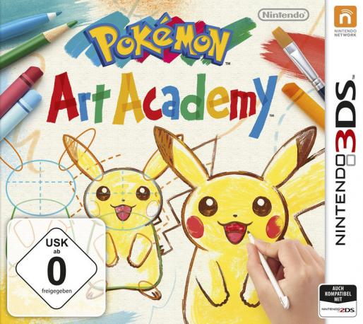 Pokémon Art Academy — box-2D (DE)