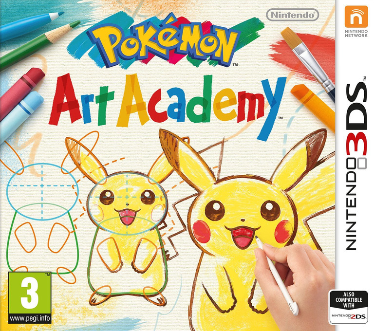 Pokémon Art Academy — box-2D (EU)