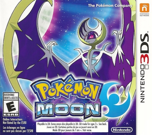 Pokémon Moon box art
