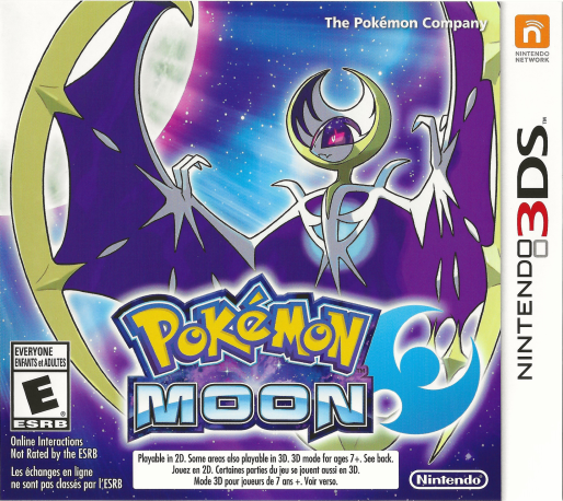 Pokémon Moon — box-2D (CA)