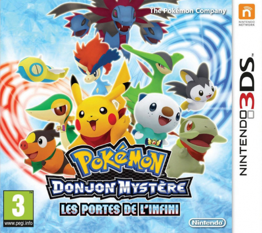 Pokemon Mystery Dungeon - Gates To Infinity — box-2D (FR)