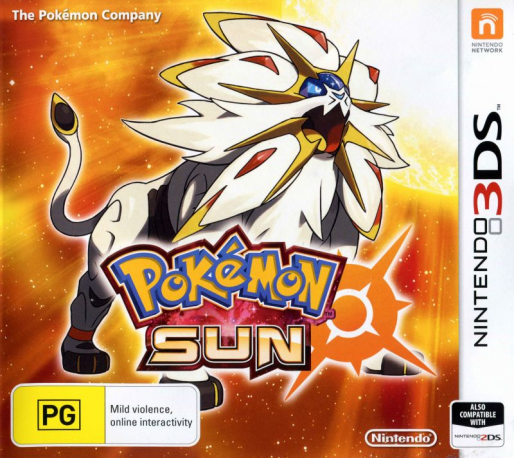 Pokémon Sun — box-2D (AU)