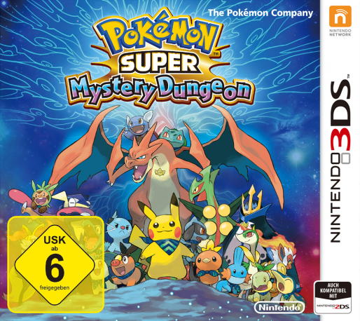 Pokémon Super Mystery Dungeon — box-2D (DE)