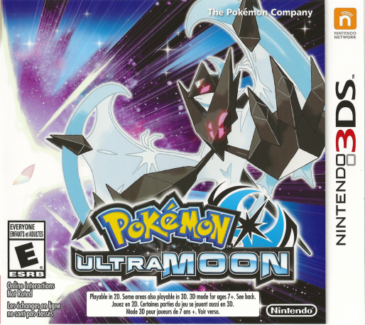 Pokémon Ultra Moon — box-2D (CA)