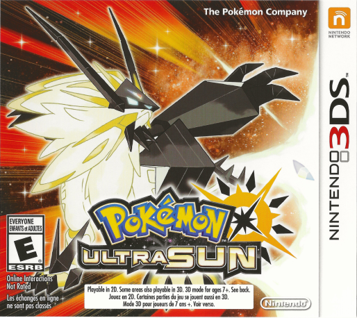 Pokémon Ultra Sun — box-2D (CA)