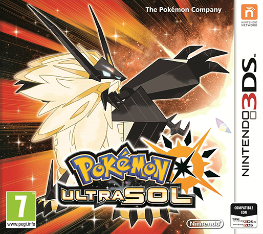 Pokémon Ultra Sun — box-2D (SP)