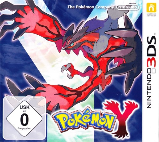 Pokémon Y — box-2D (DE)
