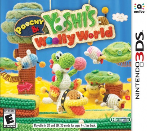 Poochy & Yoshi's Woolly World box art
