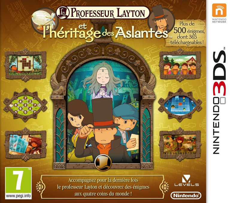 Professor Layton And The Azran Legacy — box-2D (FR)
