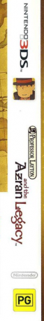 Professor Layton And The Azran Legacy — box-2D-side (AU)