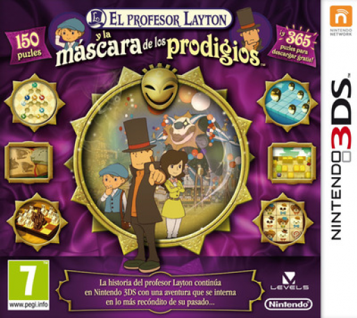 Professor Layton And The Miracle Mask — box-2D (SP)