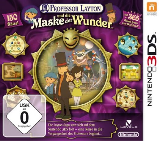 Professor Layton And The Miracle Mask — box-2D (DE)