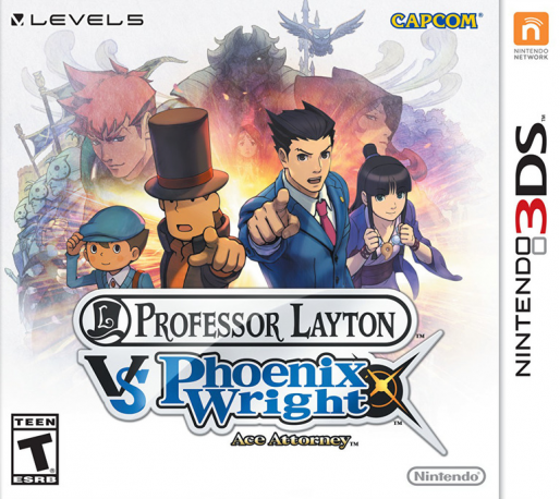 Professor Layton vs. Phoenix Wright - Ace Attorney box art