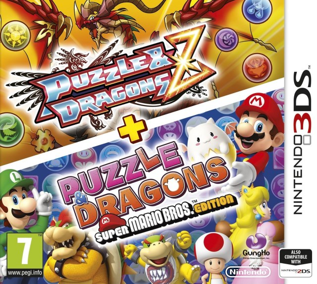 Puzzle And Dragons Z Puzzle And Dragons - Super Mario Bros. Edition — box-2D (EU)