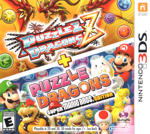 Puzzle And Dragons Z Puzzle And Dragons - Super Mario Bros. Edition box art