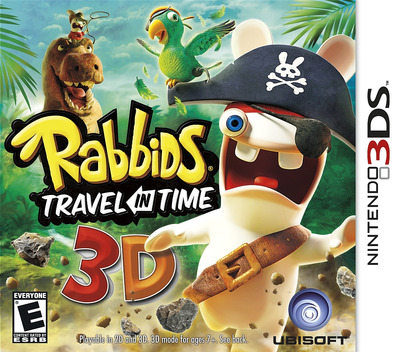 Rabbids Travel In Time 3d box art