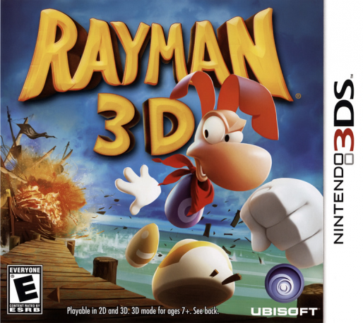 Rayman 3D box art