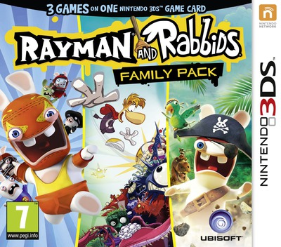 Rayman and Rabbids Family Pack box art