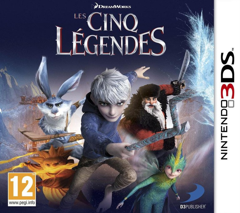 Rise Of The Guardians — box-2D (FR)