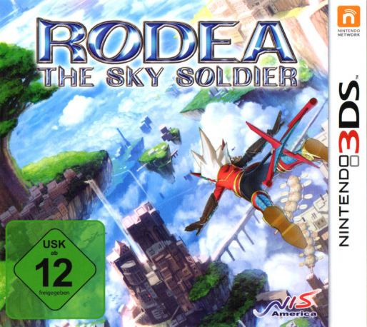 Rodea The Sky Soldier — box-2D (DE)