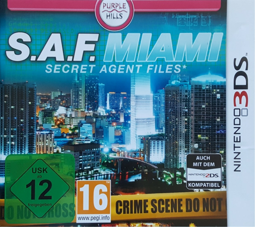 Secret Agent Files - Miami — box-2D (DE)