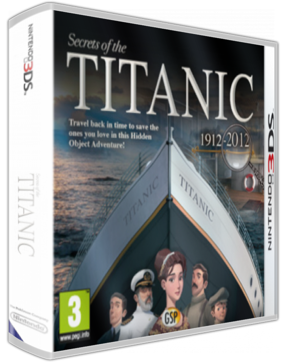 Secrets Of The Titanic — box-3D (EU)