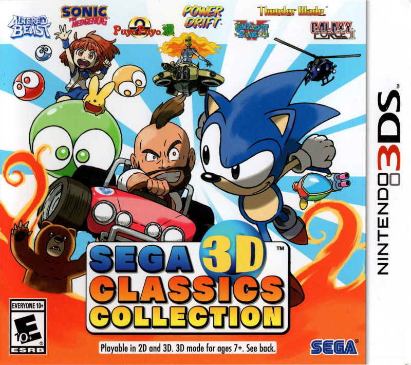 Sega 3D Classics Collection box art