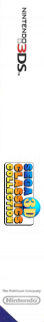 Sega 3D Classics Collection — box-2D-side (JP)