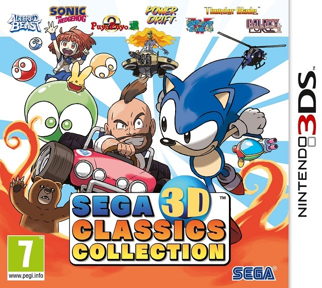 Sega 3D Classics Collection — box-2D (EU)