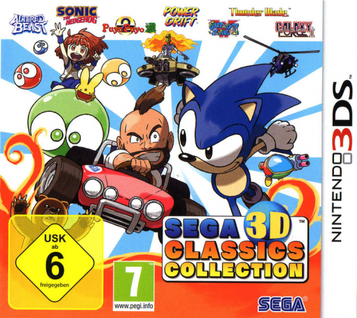 Sega 3D Classics Collection — box-2D (DE)