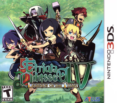 Etrian Odyssey 4 - Legends Of The Titan box art