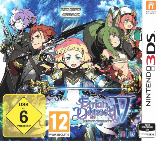 Etrian Odyssey V: Beyond the Myth — box-2D (DE)