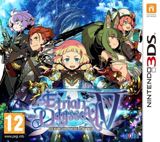 Etrian Odyssey V: Beyond the Myth — box-2D (EU)