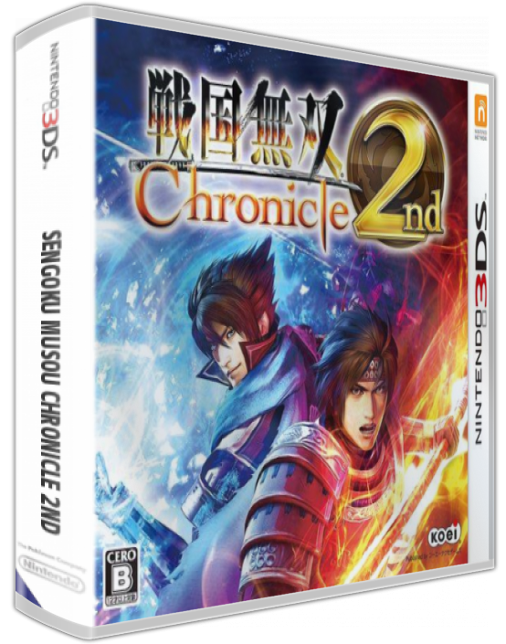 Sengoku Musou Chronicle 2nd — box-3D (JP)