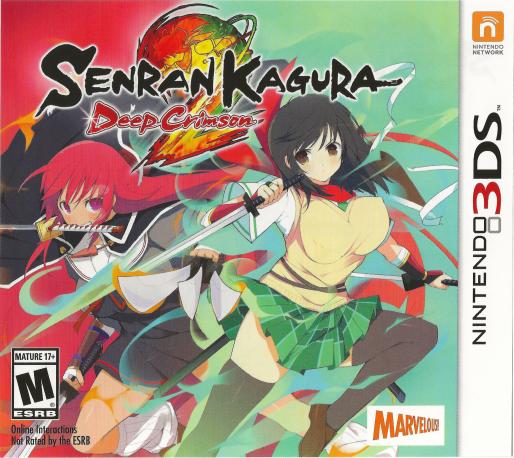 Senran Kagura 2: Deep Crimson box art