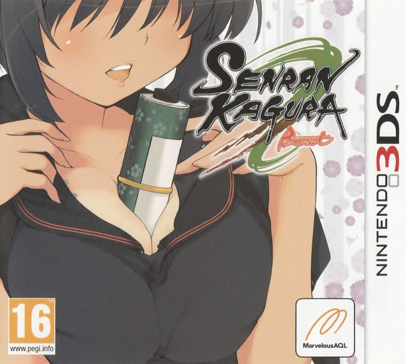 Senran Kagura Burst box art