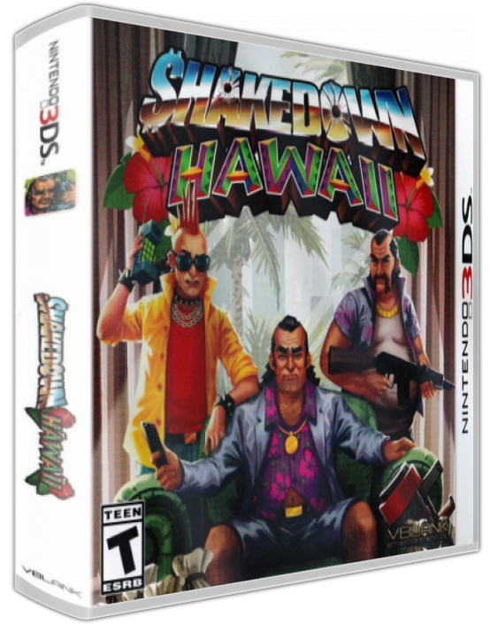 Shakedown - Hawaii — box-3D (US)