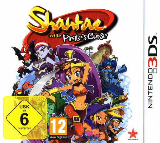 Shantae And The Pirate's Curse — box-2D (DE)