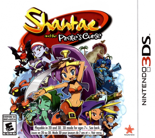 Shantae And The Pirate's Curse box art
