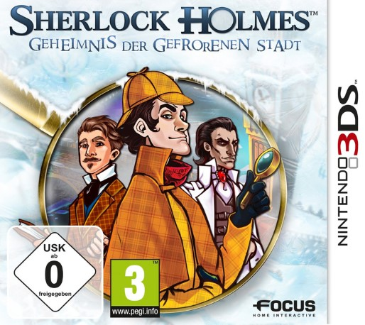 Sherlock Holmes - The Mystery Of The Frozen City — box-2D (DE)