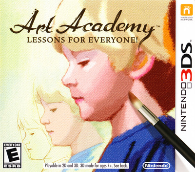 Art Academy - Lessons For Everyone box art