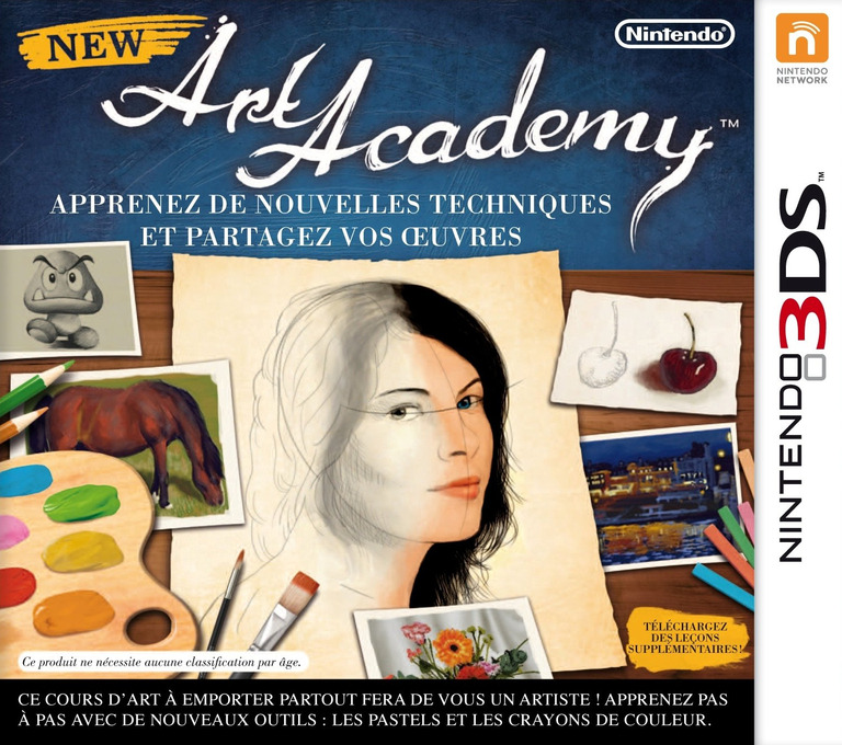 Art Academy - Lessons For Everyone — box-2D (FR)
