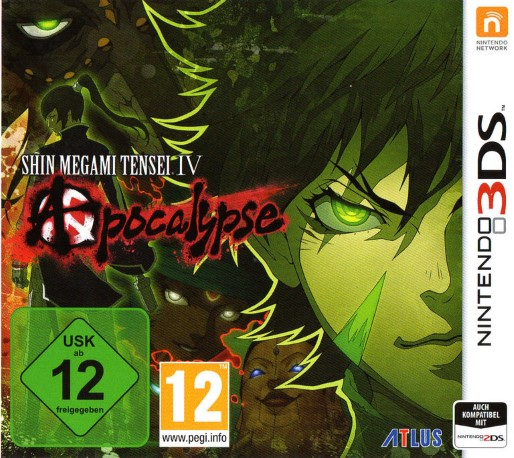 Shin Megami Tensei 4 - Apocalypse — box-2D (DE)