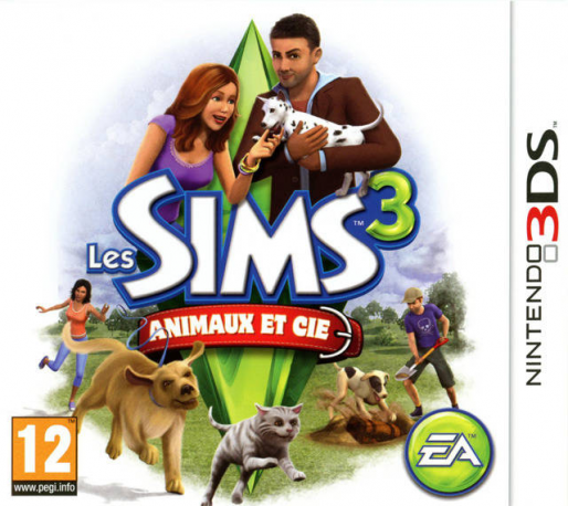 The Sims 3 - Pets — box-2D (FR)