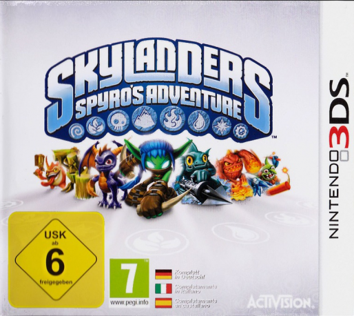Skylanders: Spyro's Adventure — box-2D (DE)
